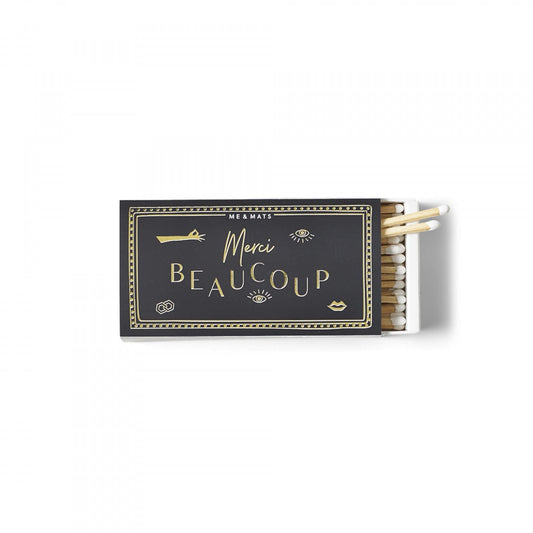 'Merci Beaucoup' Long Matches | Set of 45